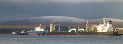 Shetland Islands port